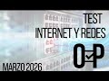 Test Marzo Redes Internet para OPOSICIONES | Resuelve estas 5 preguntas de EXAMEN #age #informatica