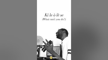 kí le ò lèse //Classic Yoruba Christian Song  // #gOLDENChristianSongs