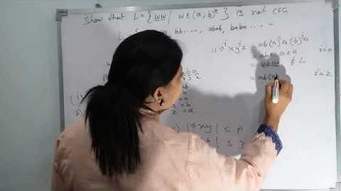 3.15|Automata| Pumping lemma for CFG| Dr. Pushpa Choudhary | Hindi