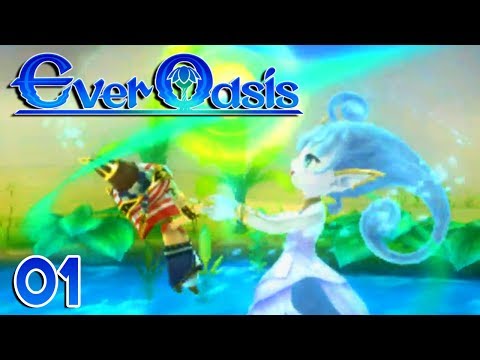 Ever Oasis. Часть 1. НАШ СОБСТВЕННЫЙ ОАЗИС! Прохождение игрового процесса