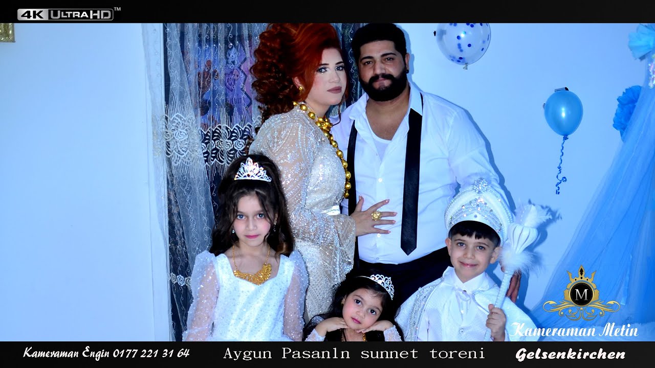 Aygün Paşa nln Sünnet töreni tarih 02 11 2025 yil Gelsenkirchen 4K