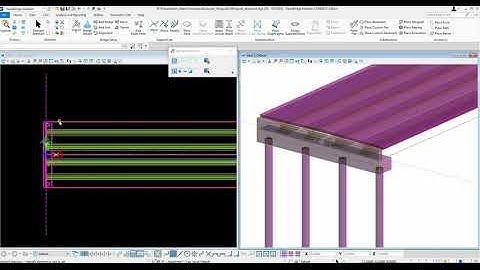 Placing abutments and wingwalls with OpenBridge Designer