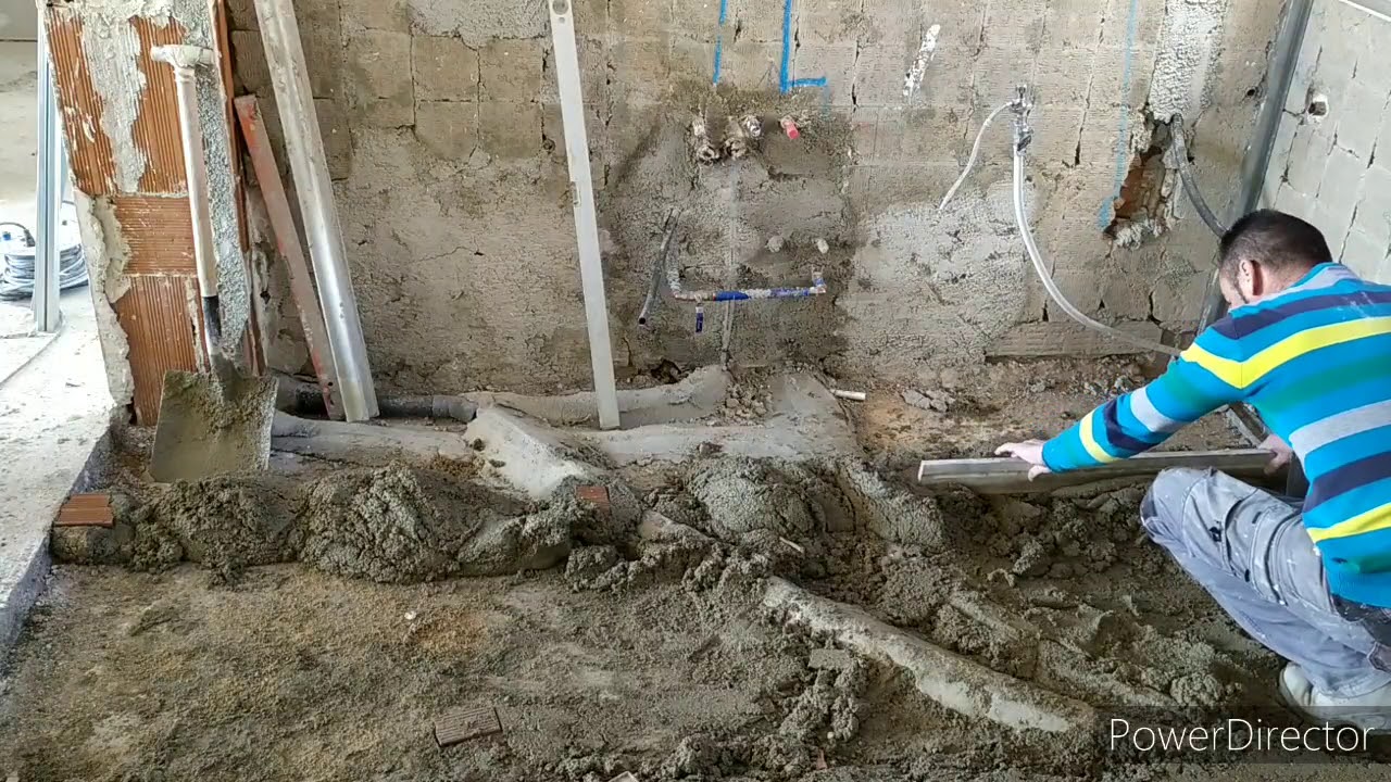 COMO HACER MORTERO EN EL SUELO.(SOLERA DE CEMENTO) YouTube COMO HACER MORTERO EN EL SUELO.(SOLERA DE CEMENTO) YouTube