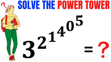 90% Failed to answer | POWER TOWER | SIMPLIFY THE NESTED EXPONENTS | Fun Algebra Problem