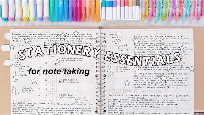 Tried and True Stationery Supplies — Those With Words