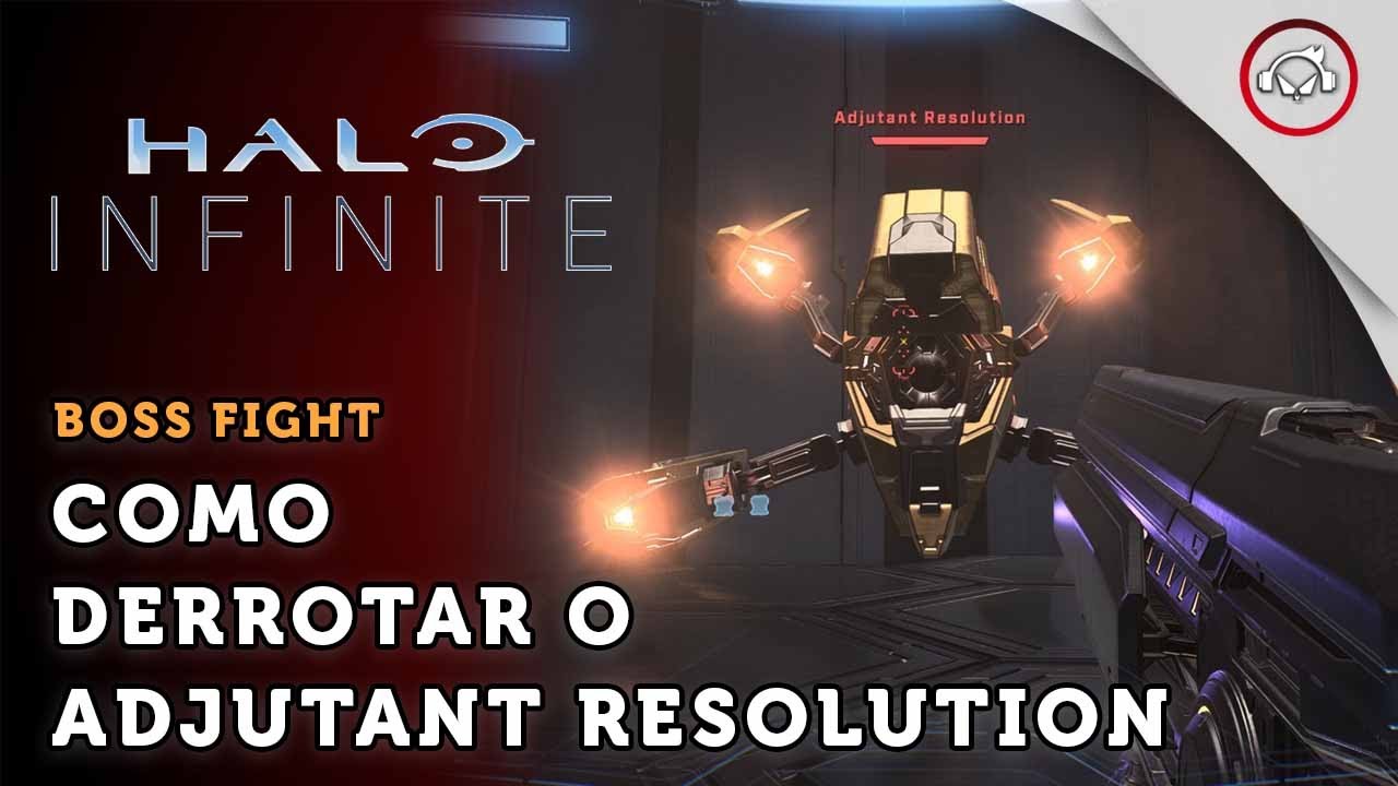 Miniatura do vídeo Halo Infinite, Boss fight, Como derrotar o Adjutant Resolution | super dica  PT-BR