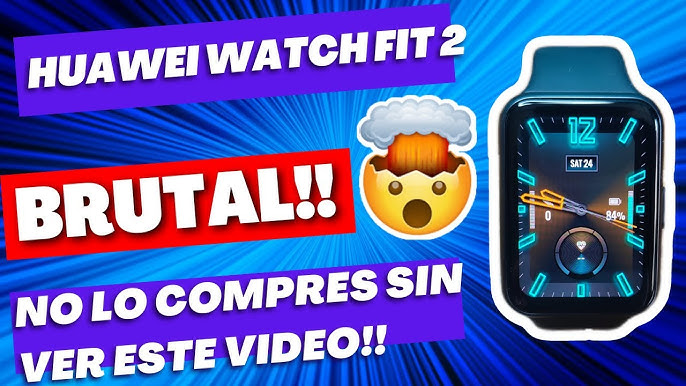 Conoce más del HUAWEI WATCH FIT 2  La pantalla FullView del HUAWEI WATCH FIT  2 encuadra a la perfección y te da exactamente lo que necesitas en tu  muñeca, desde entrenamientos