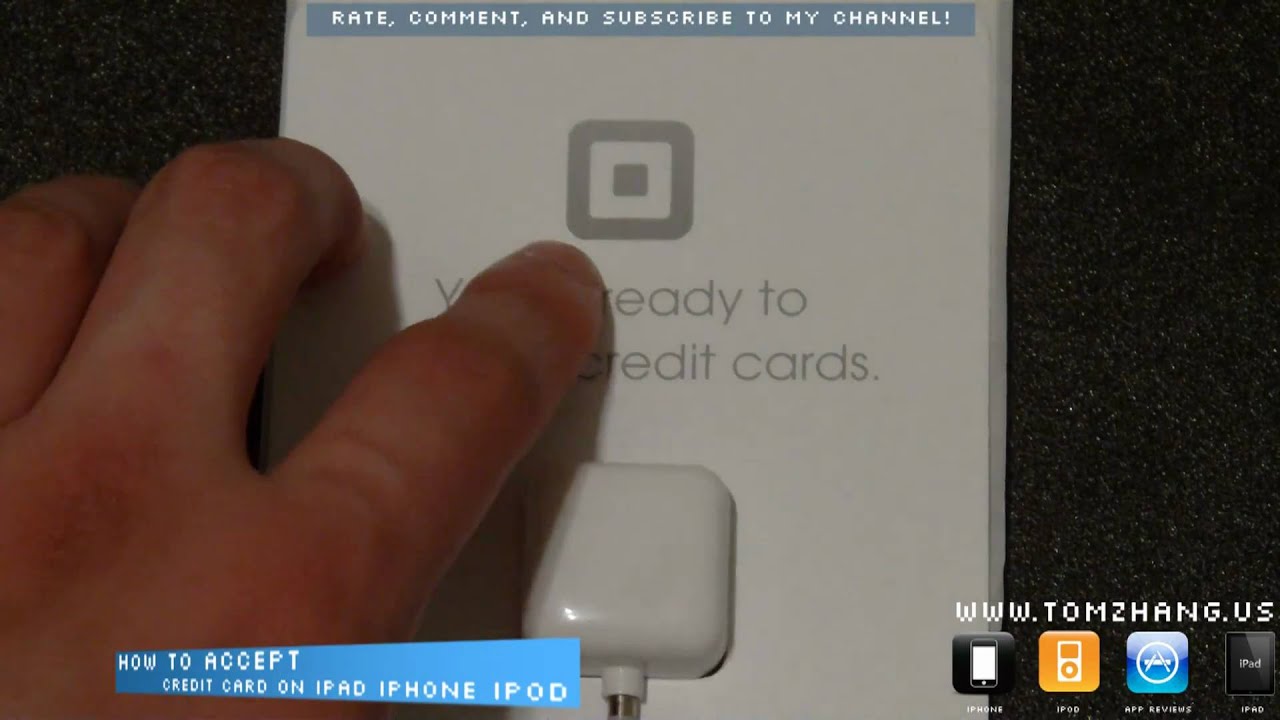 Square: How to Accept Credit Card Payments on your iPad / iPad 2 / iPhone / iPod Touch HD - YouTube