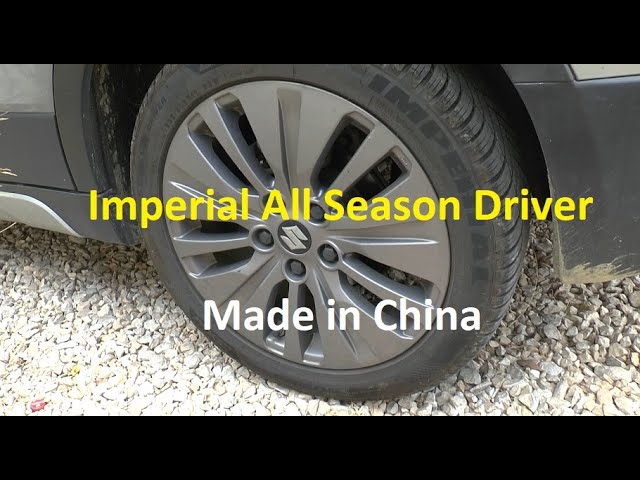 Imperial All Season Van Driver 225/65 16C tires after one year and 17,000  km - YouTube