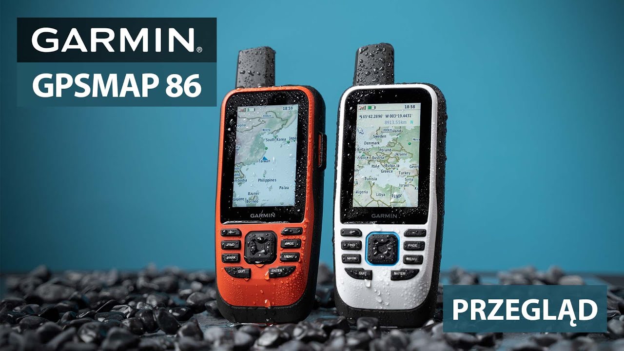 Garmin GPSMAP 86s/86i Ręczne nawigacje GPS na wodę YouTube