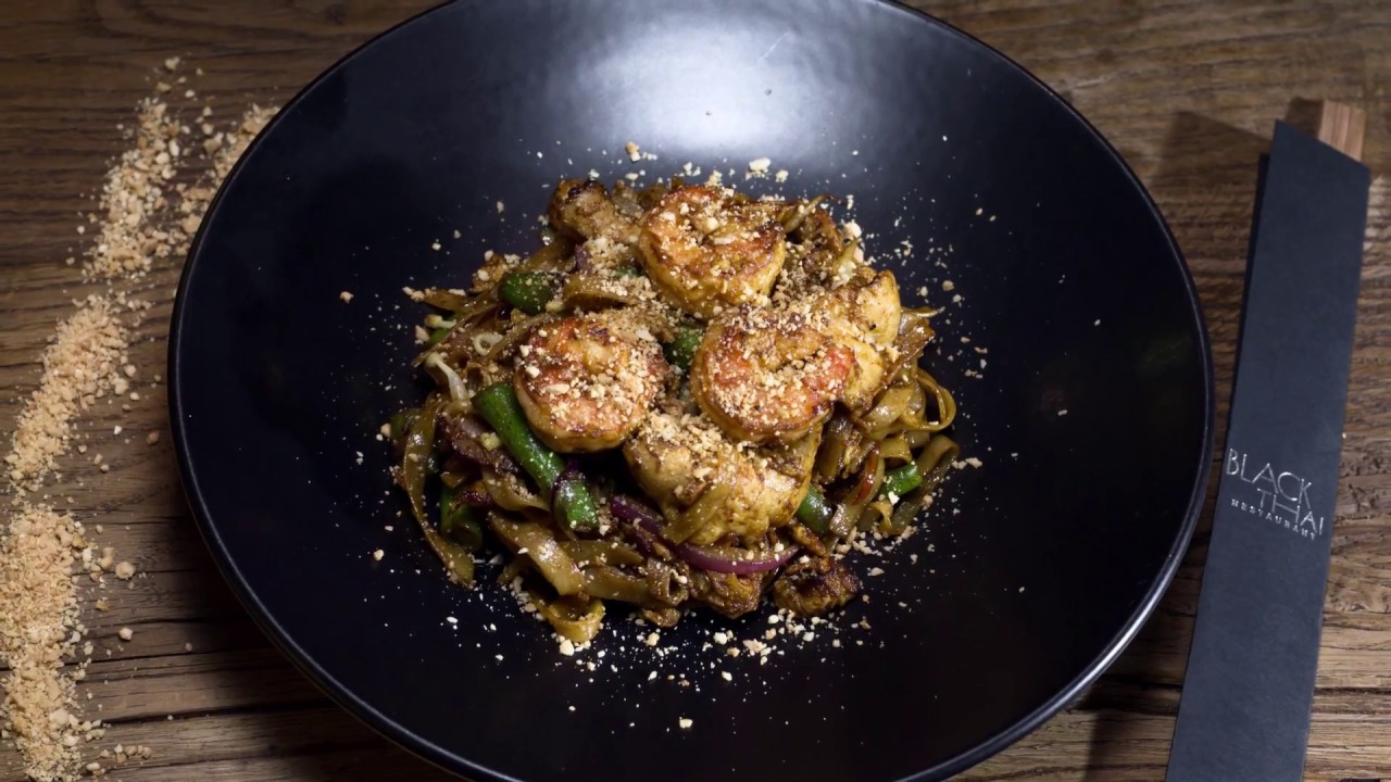 Вкусная анимация для ресторана Black Thai