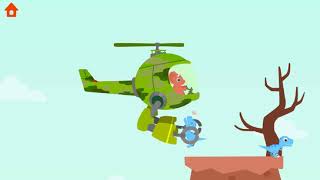 เฮลิคอปเตอร์ไดโนเสาร์ - เกมบินกู้ภัยสำหรับเด็ก screenshot 2