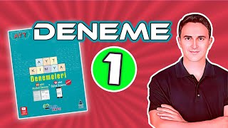  Ayt Ki̇mya Denemesi̇ - 1 L Ayt Branş Deneme Kampi