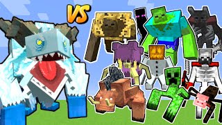 Frostmaw Vs Mutant Monsters in Minecraft