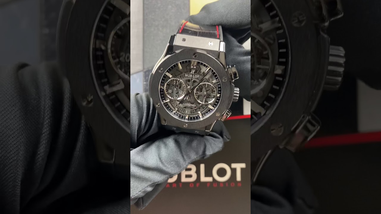 Hublot Big Bang Integrated Black Magic Skeleton 451CX1170CX  Grailzee