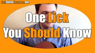 Jazz Guitar Licks w/ TABS Easy Licks Jazz Guitarist Should Know - ii-V-I Beginner Jazz Guitar Lesson chords