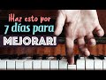 ¿Cómo soltar los dedos en el PIANO? ⚡ ¡3 Ejercicios para tocar RÁPIDO!