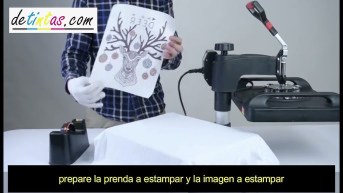 Análisis y Experiencia de Uso Plancha Térmica Estampadora y Sublimadora 