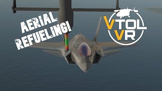 Practicing aerial refueling in VTOL VR!!!