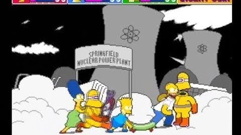 THE SIMPSONS - 3 PLAYER (ARCADE - FULL GAME)