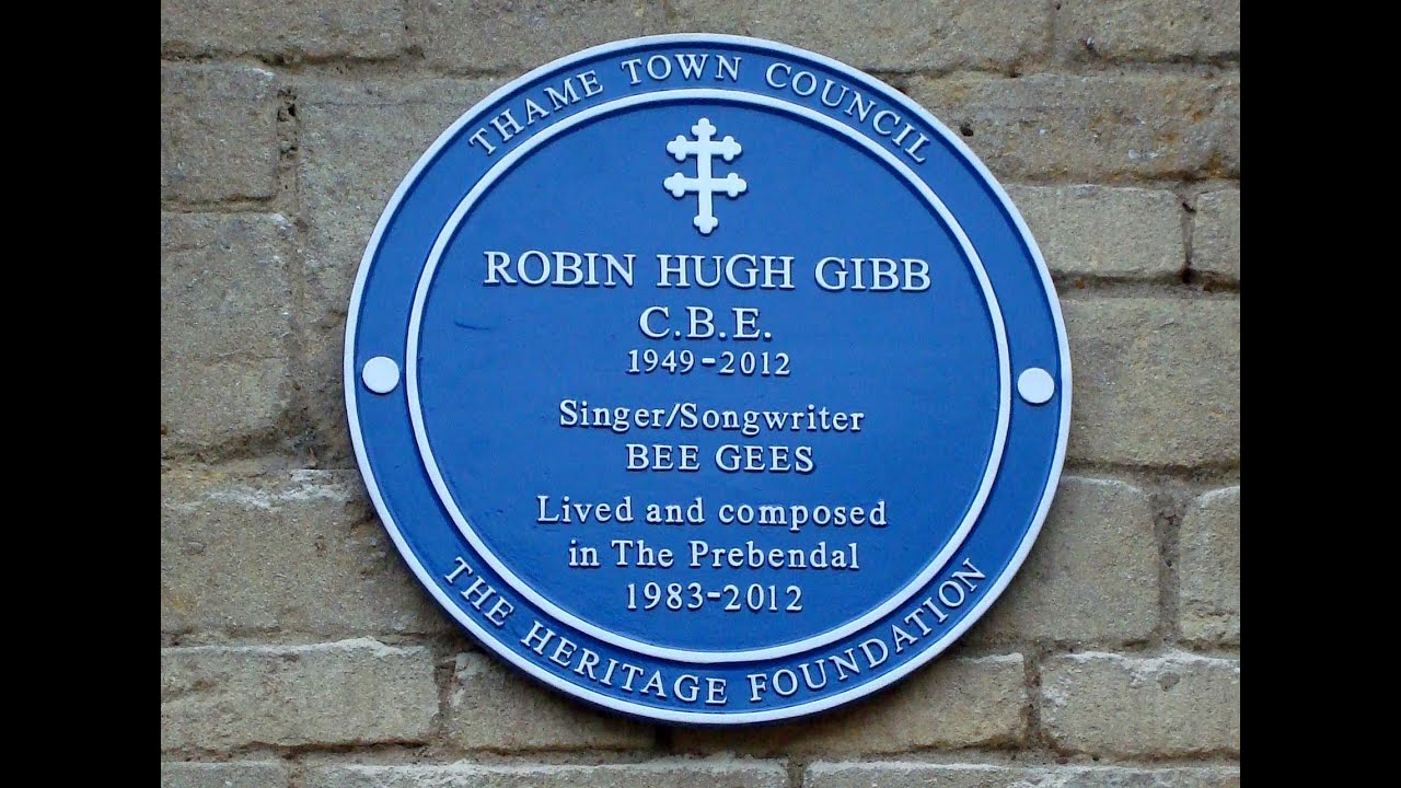 Robin Gibb Blue Plaque Unveiling 30 September 2012