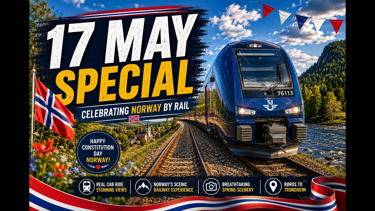 Happy 17th of May from Railroading with JM 🇳🇴
