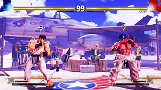 Ryu vs Kage (Hardest) Street Fighter V..