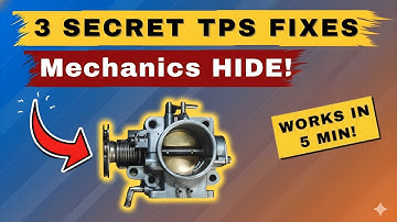 How to Reset Throttle Position Sensor 3 Quick TPS SECRETS ||