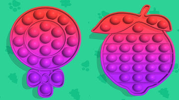 Pop Us! Popping Gameplay! very satisfying and relaxing ASMR games