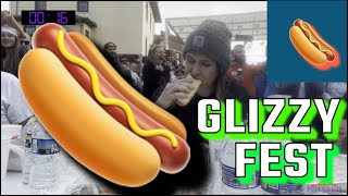 GLIZZY FEST !! HOT DOG FUN 😂😂😂 NOBODY SITS AT A HOT DOG CONTEST