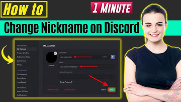 How to change nickname on discord 2024