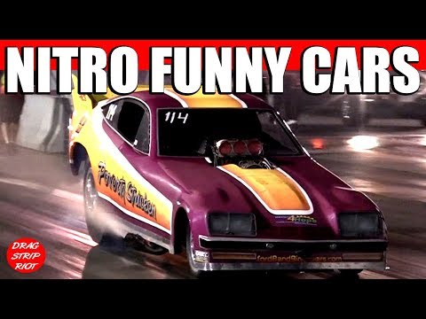 2012 Funny Cars Under the Stars New England Dragwa...