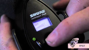 Shure VP83/VP83F & FP Wireless Systems in wedding video recording