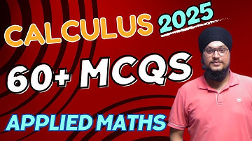 Important MCQs Calculus 2025 || Applied Maths | Class 12 | IDS Sir