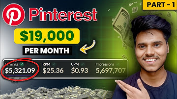 Pinterest Website Make $19K Per Month | USA Website Traffic By Pinterest Secret Method Part - 1