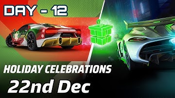 Asphalt 9 Legends Unite Vakantievieringen Schatzoektocht Locatie Dag 12 22 december