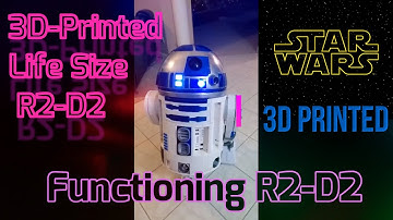 3D Printed R2-D2