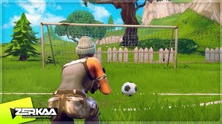 FORTNITE CROSSBAR CHALLENGE (Fortnite Battle Royale)