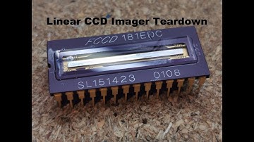#92 - Linear CCD Imaging unit teardown from old scanner