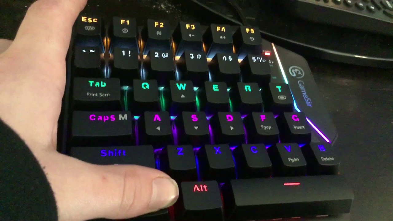 The best one handed keyboard YouTube