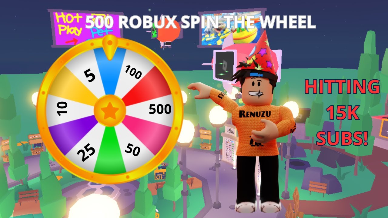 Play Free robux Games Roblox Spin Wheel