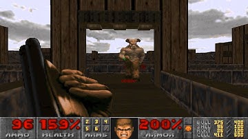 Final Doom: The Plutonia Experiment - (Map07) Caughtyard