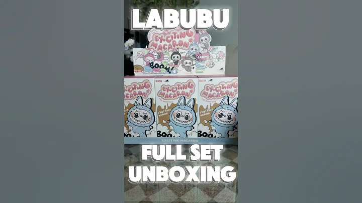 [POP MART] Labubu Exciting Macaron FULL SET Unboxing!! ✨🙌🏼🥳 #popmart #labubu #blindbox #unboxing