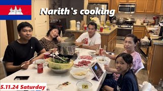 Narith’s special cooking