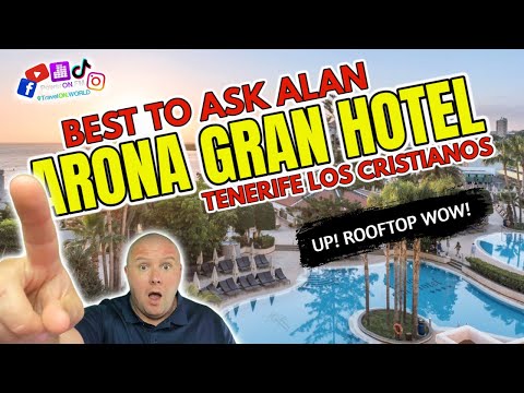 Alan will know more! Arona Gran Hotel & UP Terrace | Tenerife Travel Vlog