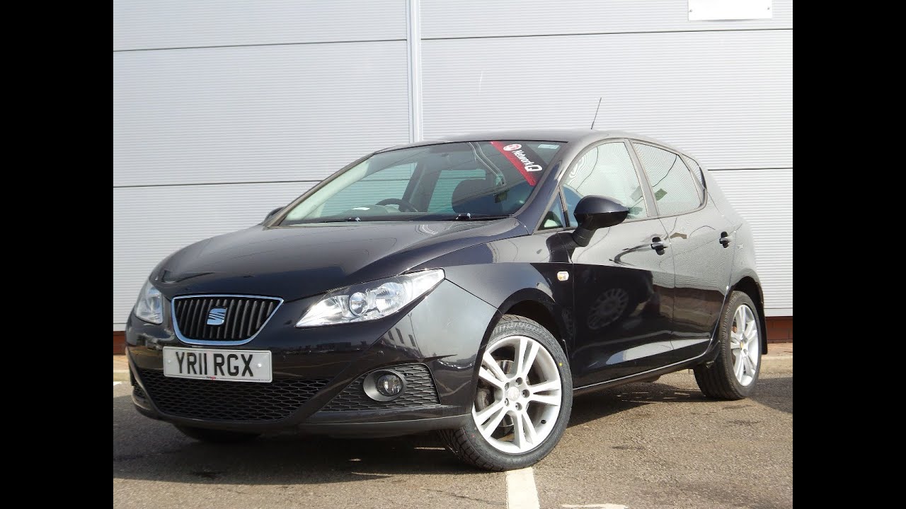 11 11 Seat Ibiza 1 4 Chill 5dr In Black Youtube