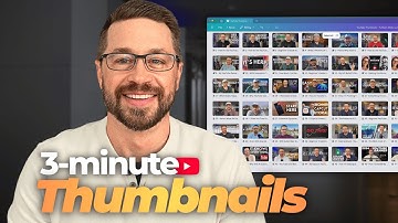 How I Make Clean Looking Thumbnails in 3 Minutes