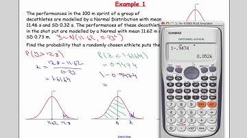 Edexcel S1 Tutorial 23 Problems with the Normal
