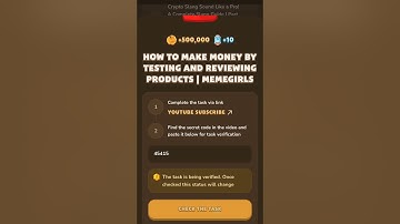 How to Make Money by Testing and Reviewing Products | MemeGirls | Memefi #memefi #shorts #airdrop