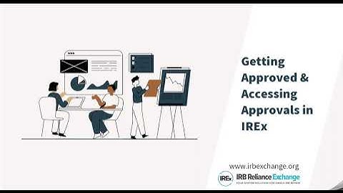 IREx QuickVid: Getting Approved and Accessing Approval Documents
